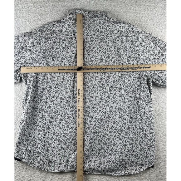 Diffusion by Joseph's Cloak Men's Floral Button Up Dress Shirt Size 2XL - Picture 8 of 8